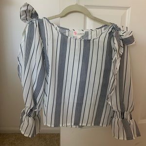 NWT Striped Blouse